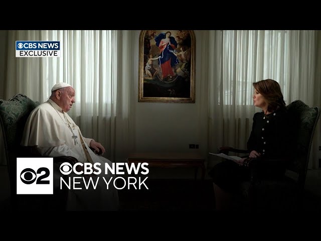 ⁣Pope Francis speaks exclusively to CBS News about Israel-Hamas war