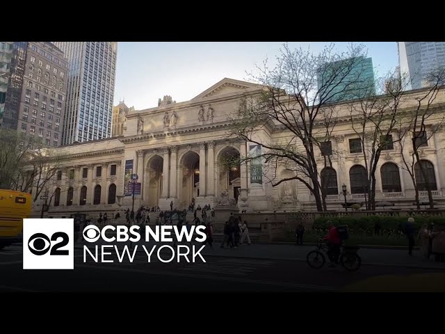 ⁣New Yorkers react to funding cuts for city's public library system