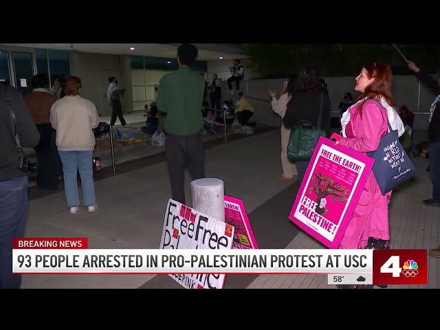 Demonstration supports detained Pro-Palestine protesters