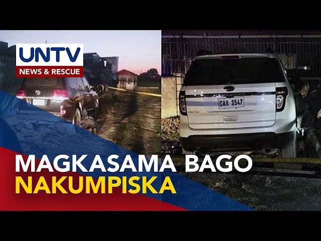 ⁣2 abandonadong SUV sa Pampanga, iniimbestigahan kaugnay ng Alitagtag drug bust – PNP