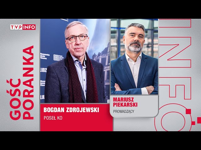 Bogdan Zdrojewski: Wojna jest bardzo blisko | GOŚĆ PORANKA