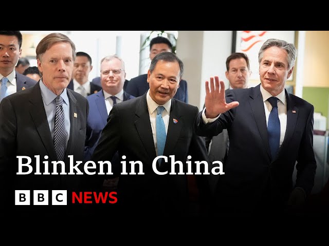 ⁣US Secretary of State Antony Blinken visits China | BBC News