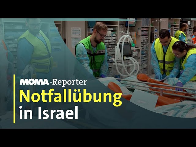 ⁣Israel übt den Notfall | ARD Morgenmagazin