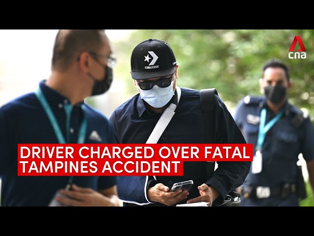 ⁣Fatal Tampines accident: Driver Muhammad Syafie Ismail charged, must wear e-tag on bail