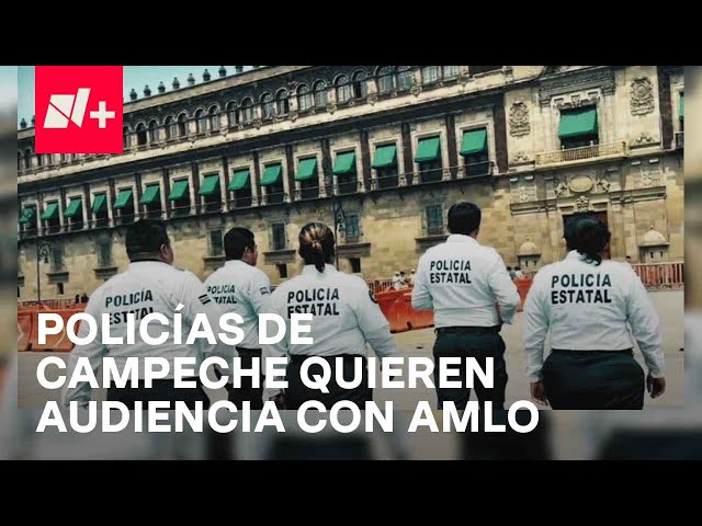 Policías de Campeche viajan a la CDMX para ser escuchados tras abusos - En Punto
