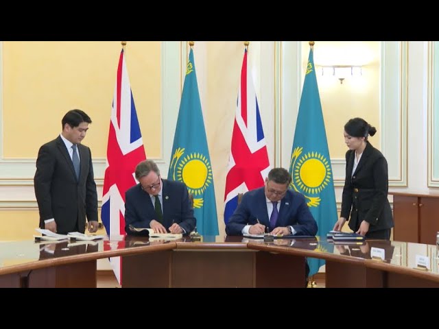 ⁣Казахстан и Великобритания расширят сотрудничество в сфере образования