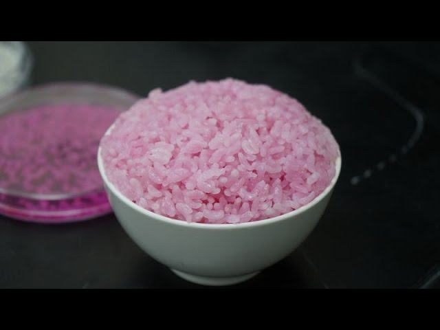 ⁣Could this pink rice be the food of the future? Scientists say it’s more nutritious than normal rice