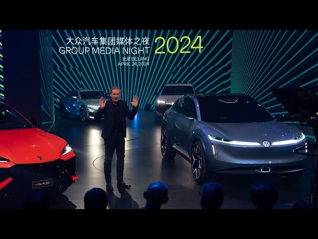 ⁣European electric car makers fight to catch up in China