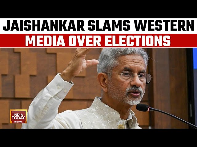 ⁣S Jaishankar Slams Foreign Press For Trying To Influence Indian Elections | Lok Sabha Election 2024