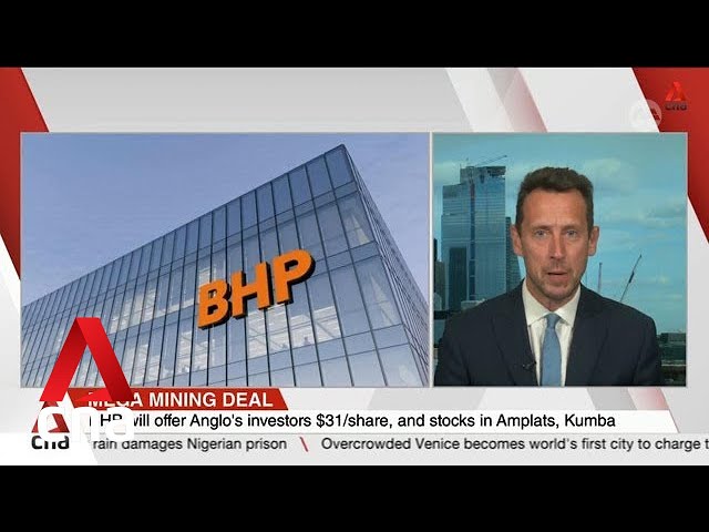 ⁣Mining giant BHP proposes $39 billion bid for rival Anglo American