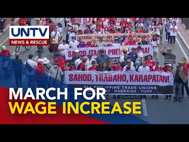 ⁣Labor Day mobilization set on May 1 by various groups to demand wage increase
