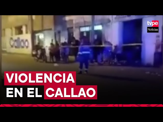 ⁣Sicarios asesinan de varios disparos a dos jóvenes en el Callao