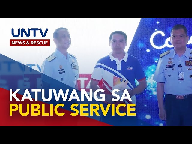 ⁣Ito ang Balita program ng UNTV, ginawaran ng Public Service Award ng PCG