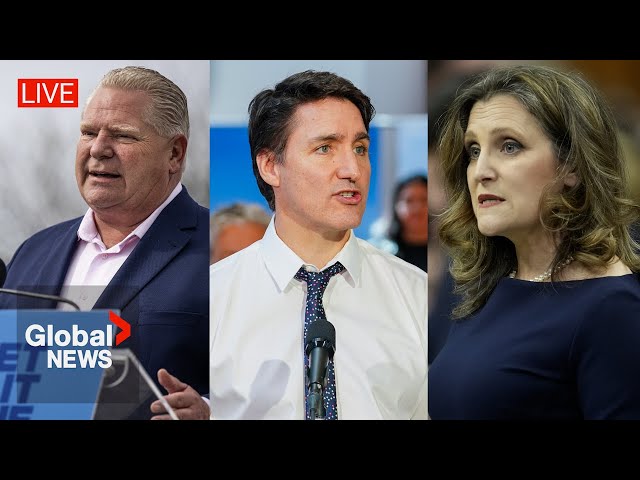 ⁣Trudeau, Premier Ford to announce building of EV battery plant in Alliston, Ont. | LIVE