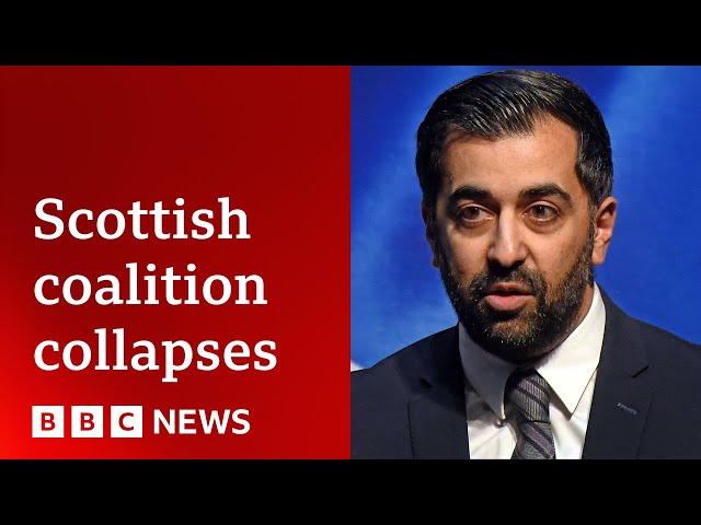 ⁣Scotland’s first minister Humza Yousaf faces no confidence vote | BBC News
