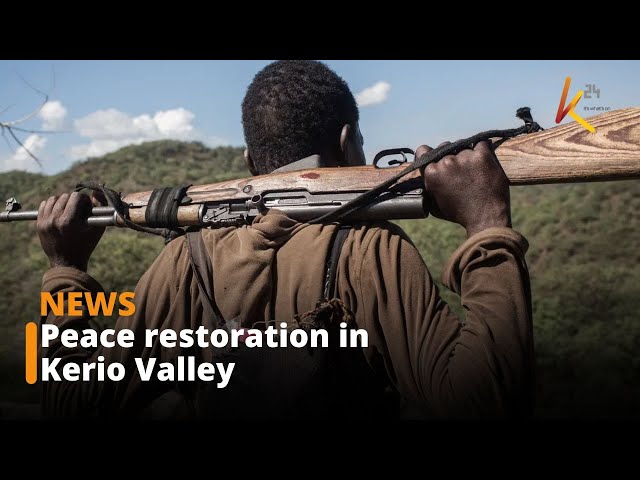 ⁣Peace restoration in Kerio Valley between the Pokot and Tugen communities