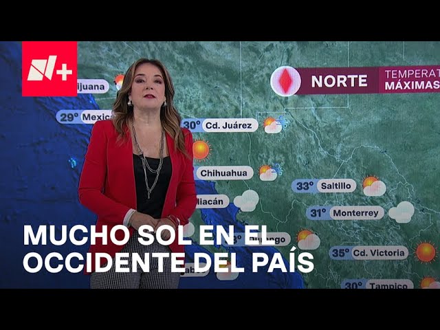 ⁣Probabilidad de lluvias en el centro y sur de México - Las Noticias