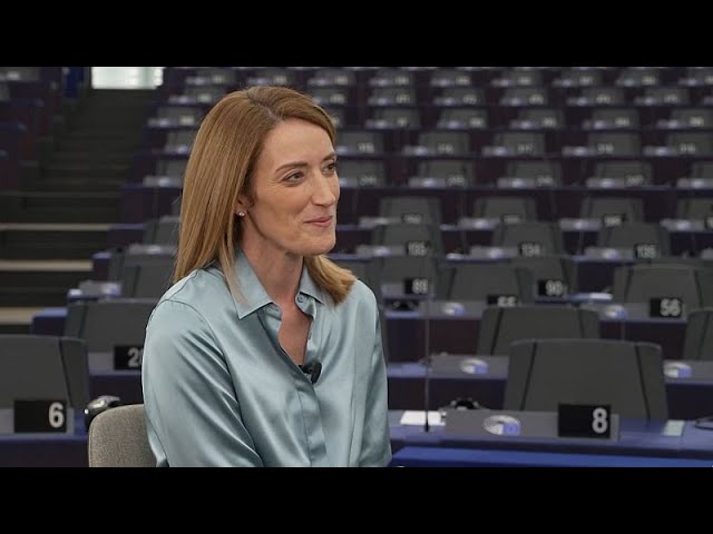 ⁣Roberta Metsola se réjouit des récentes réformes adoptées par le Parlement européen