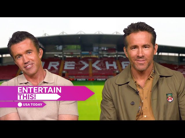 ⁣Ryan Reynolds, Rob McElhenney address 'Welcome to Wrexham' critiques | ENTERTAIN THIS!