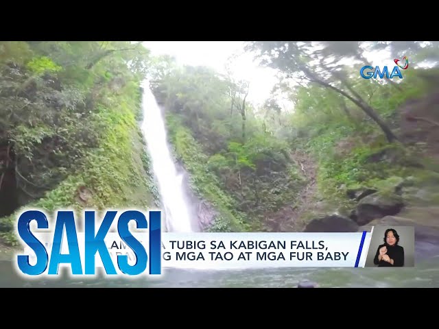 Malamig na tubig sa Kabigan Falls ng Ilocos Norte; Binuksang bagong dive sites sa Cebu | Saksi