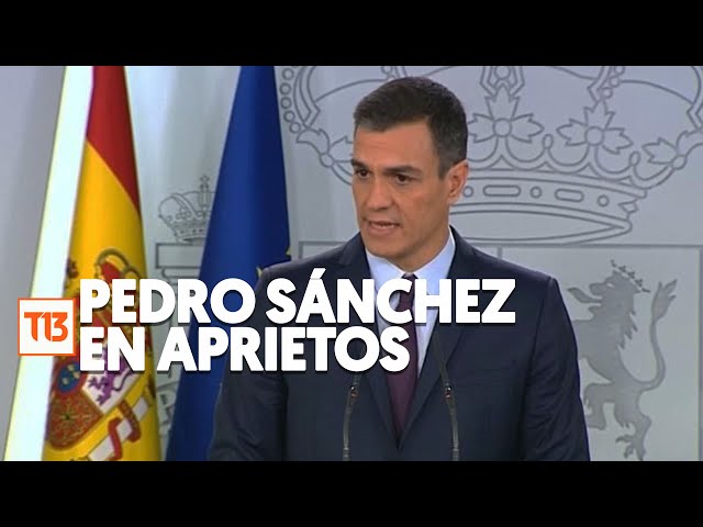 ⁣La polémica de Pedro Sánchez que le podría costar la presidencia de España