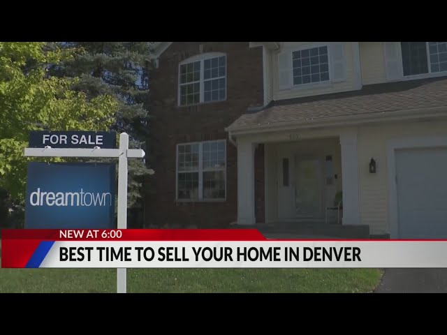 Sellers made $17K more by listing their Denver house during this time