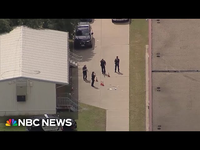 ⁣One student killed, one in custody after Texas school shooting