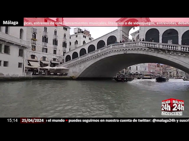 ⁣Noticia - Venecia cobrará 5 euros a los turistas que quieran acceder a su centro histórico