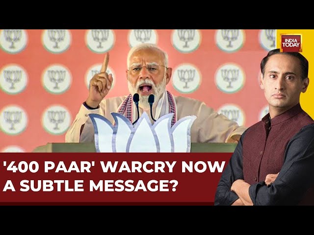Newstrack With Rahul Kanwal: 400 Paar Rebranded? Rethink On Rallying Slogan Or Shift In Poll Agenda?