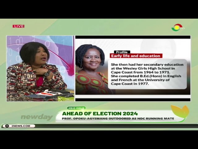 ⁣#TV3NewDay: NDC Unveils Prof. Opoku Agyemang as Running Mate: What Lies Ahead?