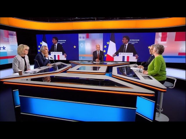 ⁣Discours d'Emmanuel Macron sur l'Europe: "Notre Europe est mortelle, il faut un sursa