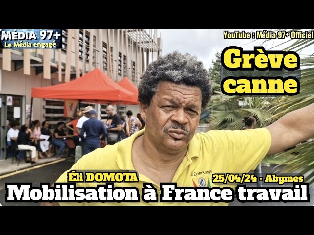 Éli DOMOTA - Le CHÔMAGE / GRÈVE CANNE / LA JEUNESSE / FRANCE TRAVAIL - Le 25/04/2024.