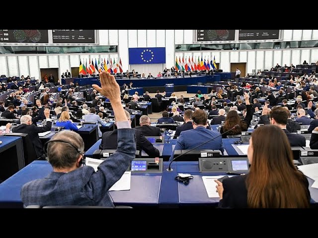 ⁣Los líderes políticos recuerdan los altibajos del mandato al caer el telón del Parlamento Europeo