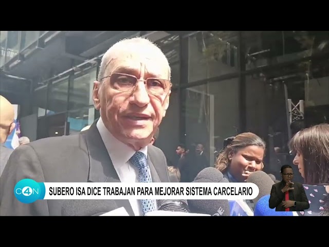 Jorge Subero Isa dice trabajan para mejorar sistema carcelario