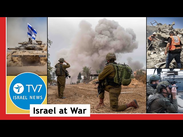 ⁣IDF intensifies strikes on Hezbollah; Israel deplores rise of U.S. antisemitism TV7Israel News 25.04