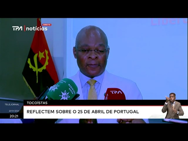 Tocoistas refletem sobre o 25 de Abril de Portugal