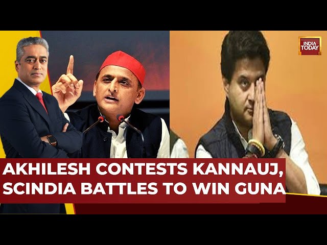 ⁣Elections Unlocked: Akhilesh Yadav Contests from Kannauj | Scindia's Battle To Win Guna Back