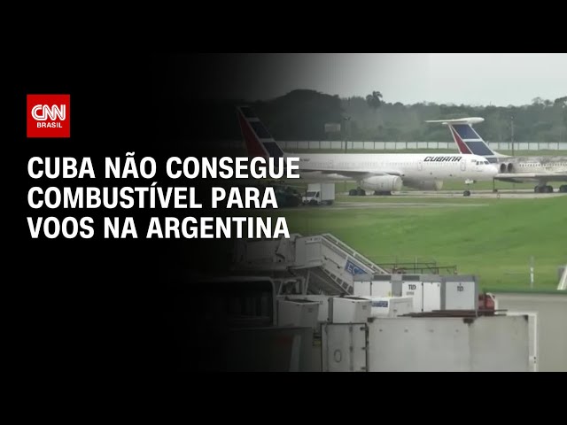 ⁣Cuba não consegue combustível para voos na Argentina | BASTIDORES CNN