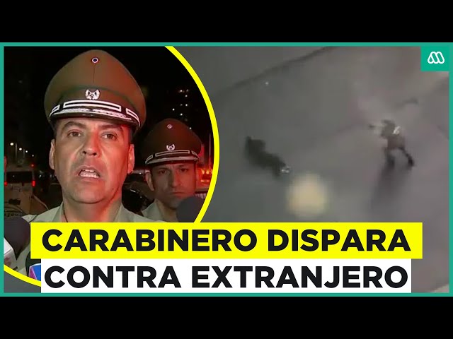 ⁣Carabinero dispara a venezolano: Extranjero queda en riesgo vital tras balacera
