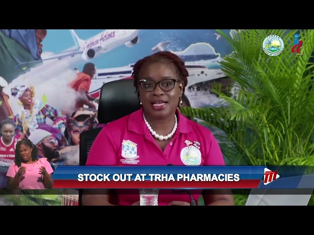 ⁣Stock Out At TRHA Pharmacies
