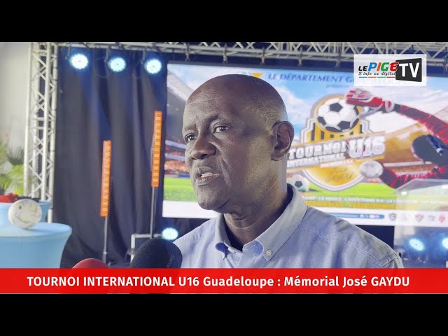 ⁣TOURNOI INTERNATIONAL U16 Guadeloupe : Mémorial José GAYDU