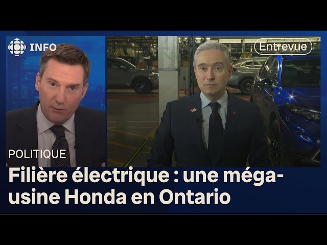 ⁣Filière électrique en Ontario : entrevue avec François-Philippe Champagne