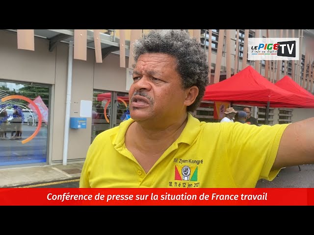 Conférence de presse sur la situation de France travail
