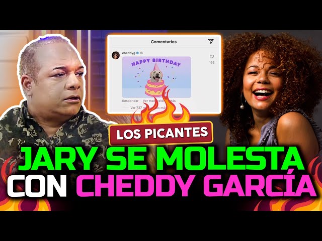 Jary se molesta con Cheddy García por comentario inapropiado | Vive el Espectáculo