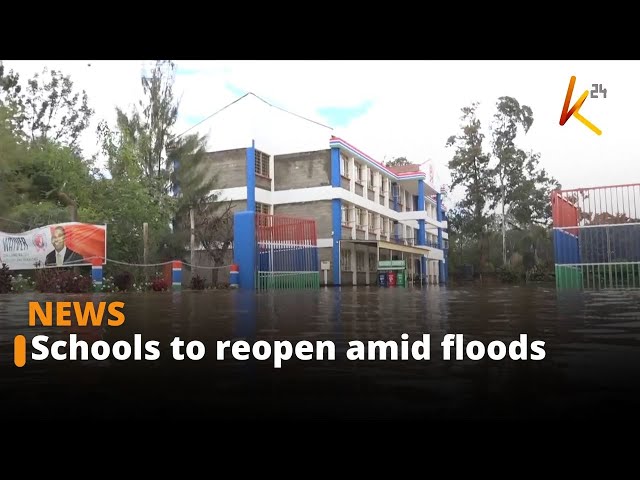 Schools to reopen amid floods
