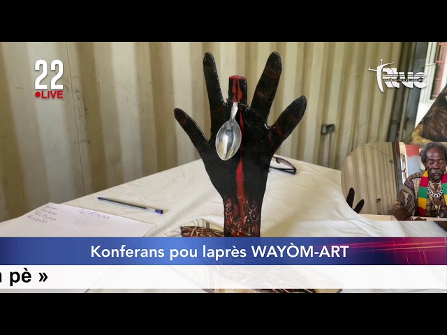 ⁣WAYÒM-ART lanse ofisyèlman jodi jedi 25 avril 2024 la projè « Ayiti Dezyèm endepans politik an pè »