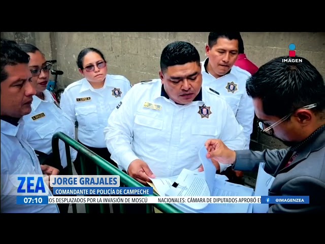 ⁣Policías de Campeche piden una audiencia con López Obrador | Noticias con Francisco Zea
