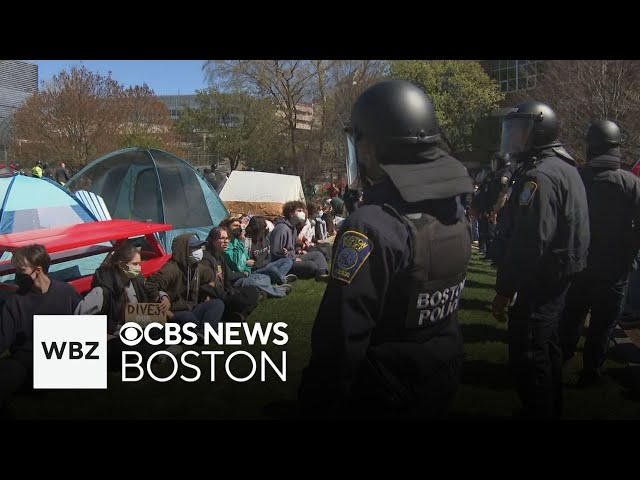 Police respond to Northeastern protest and more top stories