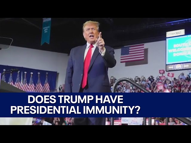 Supreme Court hears Trump presidential immunity case