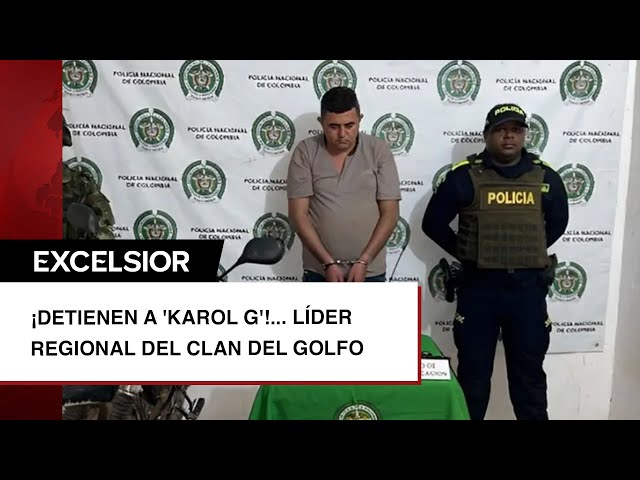 ¡Detienen a 'Karol G'!... pero al líder regional del Clan del Golfo en Colombia